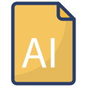 archivo ai icon