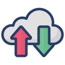 transferencia de datos icon