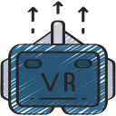 tecnología vr icon