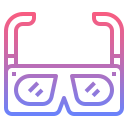 gafas 3d icon