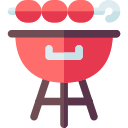 parrilla de barbacoa icon