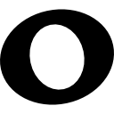 simbolo musicale di forma circolare icona