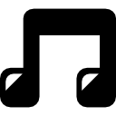 variante de dessin animé de note de musique Icône