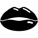 광택이 나는 통통한 입술 icon