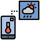 sensor de temperatura icon