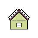 casa solar icon