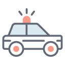 coche de policía icon