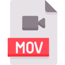 formato de archivo mov icon