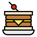 sandwich de hamburguesa icon