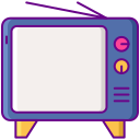 monitor de televisión icon