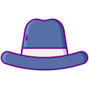 sombrero de detective icon