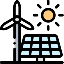 energía solar icon