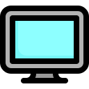 monitor de televisión icon