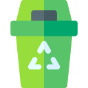 poubelle de recyclage 