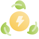 energía renovable icon