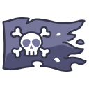 bandera pirata icon