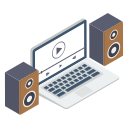 sistema de audio icon