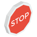 señal de stop icon