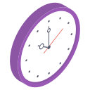 hora del reloj icon