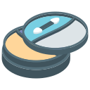 polvo compacto icon