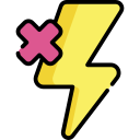 flash apagado icon