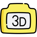 cámara 3d 