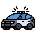 coche de policía icon