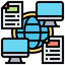 transferencia de datos icon