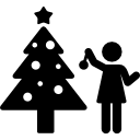 árbol de navidad icon