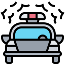 coche de policía icon