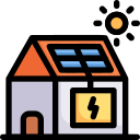 casa solar icon