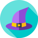 sombrero de bruja icon