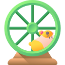 rueda de hamster icon