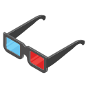 gafas 3d icon