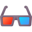 gafas 3d icon