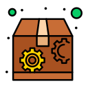 caja del paquete icon