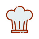 sombrero de cocinero icon