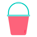 Water bucket icon isometric style Royalty Free Vector Image