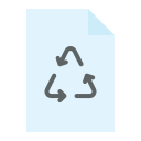 papel reciclado icon