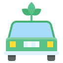 coche ecológico icon