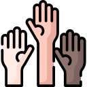 levantar la mano icon