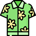 camisa hawaiana icon