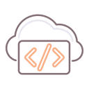 codificación en la nube icon