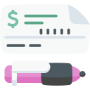 cheque icon