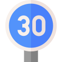 límite de velocidad icon