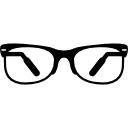 Eyeglasses with half frame 