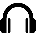 símbolo de auriculares icon