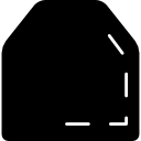 Pocket shape icon