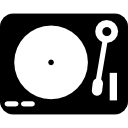 controller digitali disc jockey icona