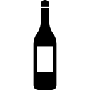 botella de vino italiano 